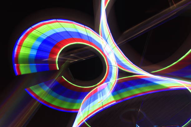 istock lighting effect in the dark, closeup photo 1157963420