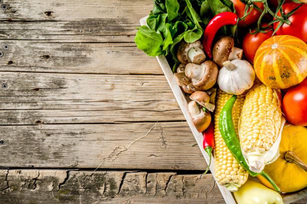 istock Autumn food cooking background 1157964112