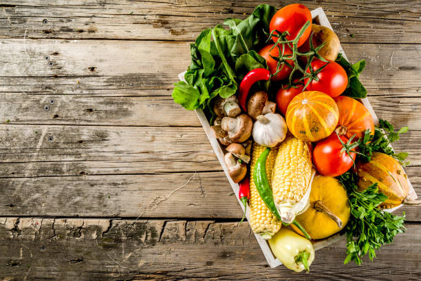 istock Autumn food cooking background 1157964114