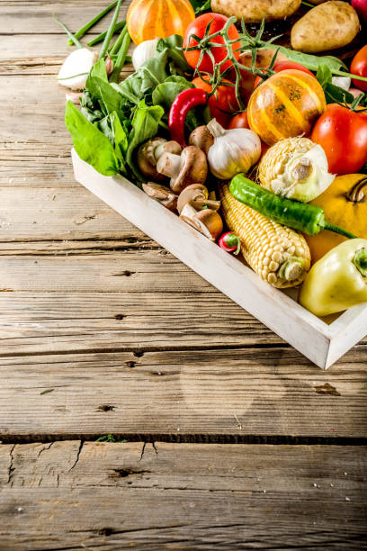 istock Autumn food cooking background 1157964116