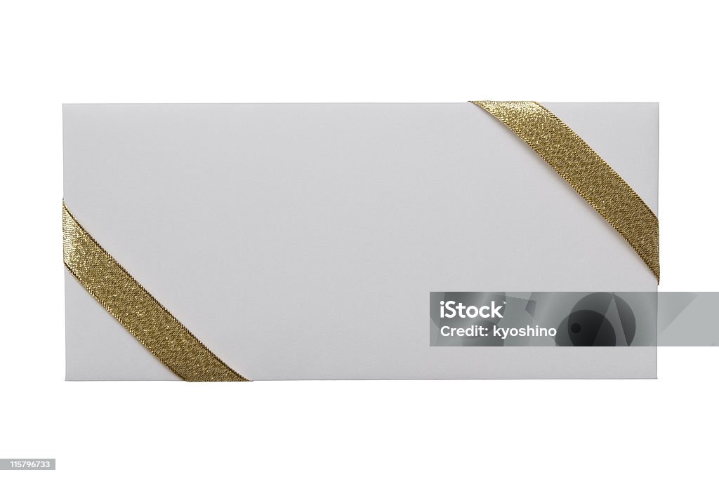 絶縁ショットの白封筒を背景にホワイトの装飾 - 封筒のロイヤリティフリーストックフォト