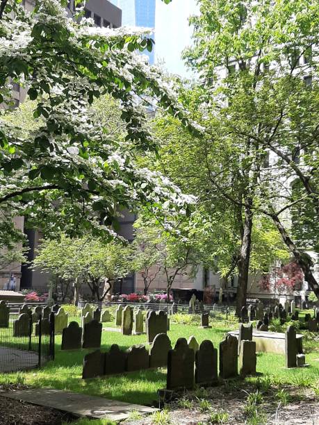 istock Old cemetery in Manhattan, New York City 1157969904