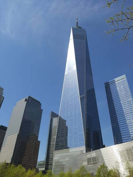 istock Skyscrapers in Manhattan on a sunny spring day 1157972680