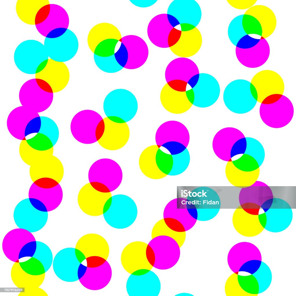 Multicolor Dots Vector Vector Digital Multicolor Dots Colored Pattern Transparent Geometrical ...