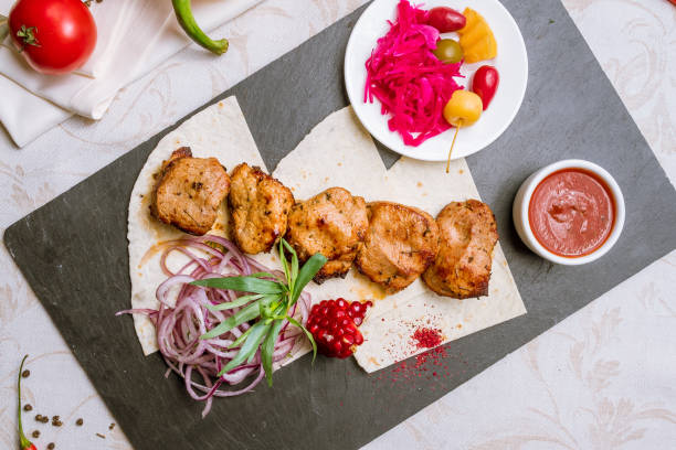 istock Kebab of veal 1157979410