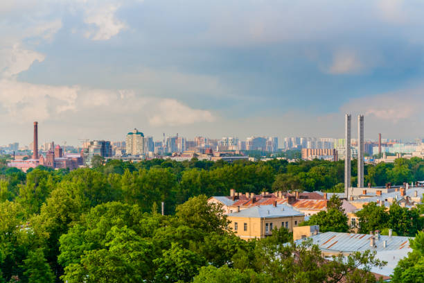 istock Residential District in Saint Petersburg 1157980062