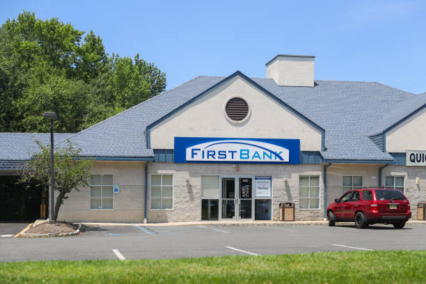Northfield Bank in New Jersey - Image stock photo