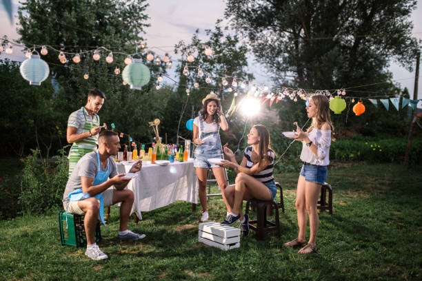 istock Outdoor barbecue party 1157985637