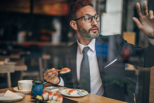 istock Man in the restaurant 1157986751