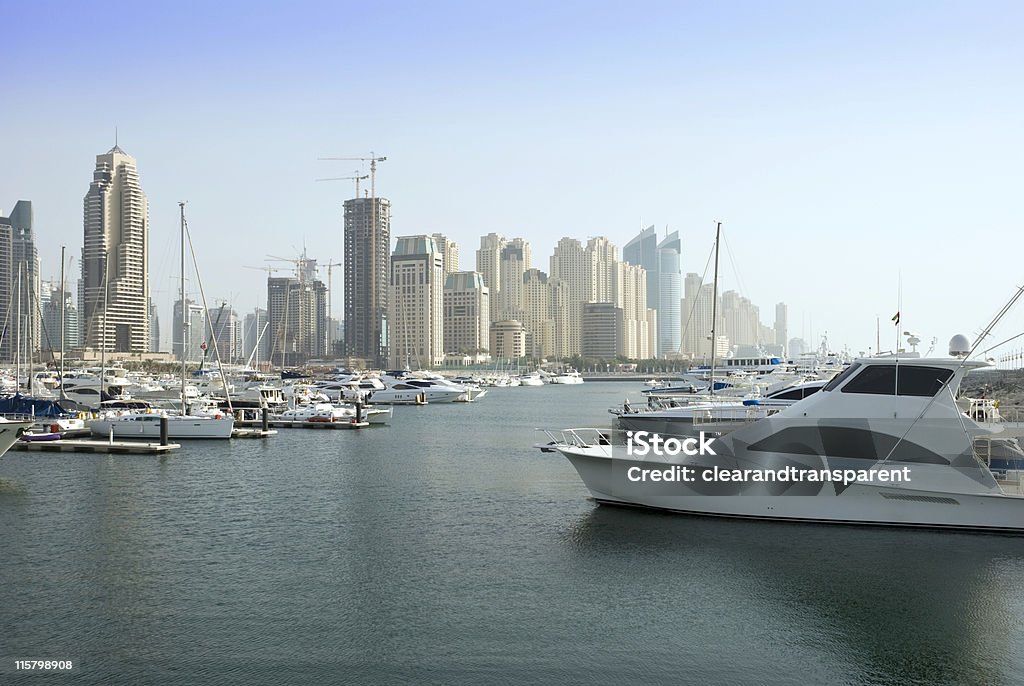 Marina de Dubai, Emirados Árabes Unidos - Foto de stock de Apartamento royalty-free