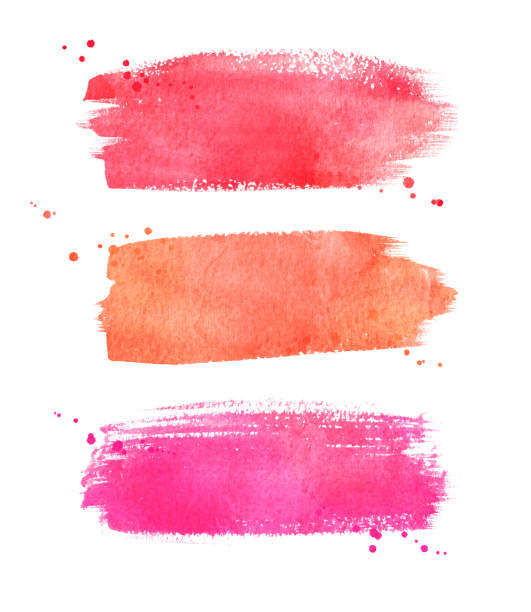 istock Banners collection in pink and coral colors 1157993057