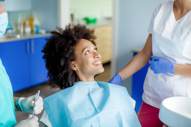istock Woman at dentist 1157993924