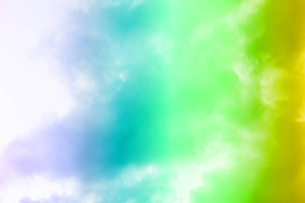 istock Bright sky and cloud colorful pink and blue pastel tone color. 1157994894