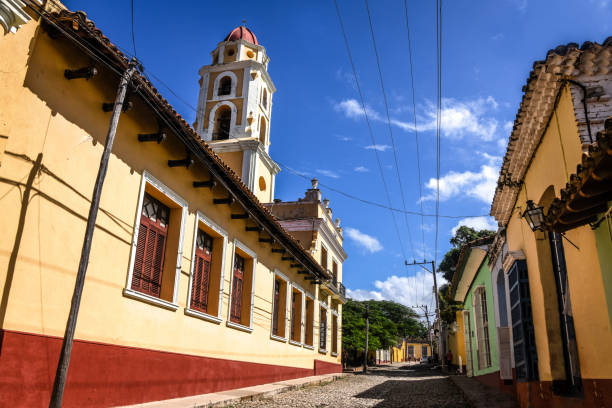 istock Calm Alley In Trinidat, Cuba 1158003774