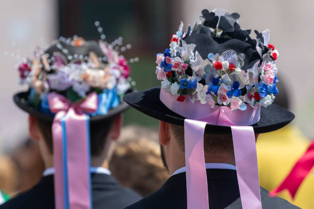 istock German traditional hat from Banat area, Romania 1158007812
