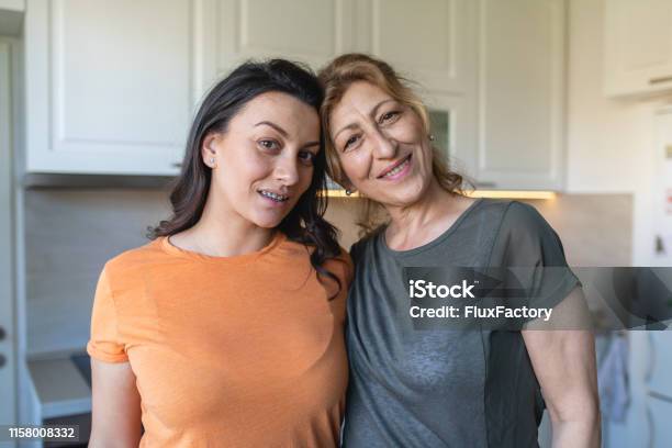 Beautiful Mother And Daughter Stock Photo - Download Image Now - Look-alike, Daughter, Family