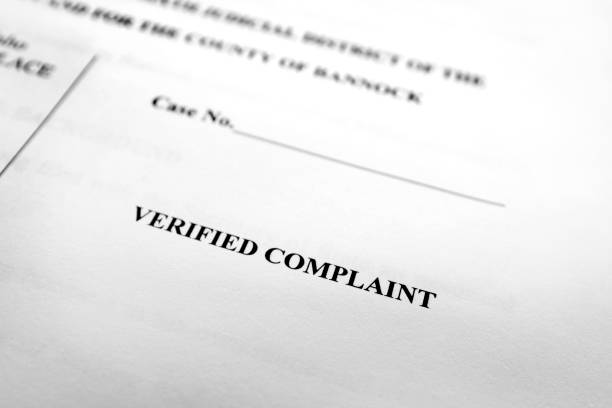 istock Court documents complaint filings legal proceedings 1158012725