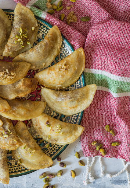 istock Arabic Traditional dessert Qatayef or Atayef 1158018016