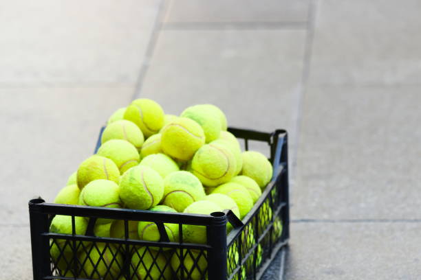 istock Tennis Balls in Box 1158021057