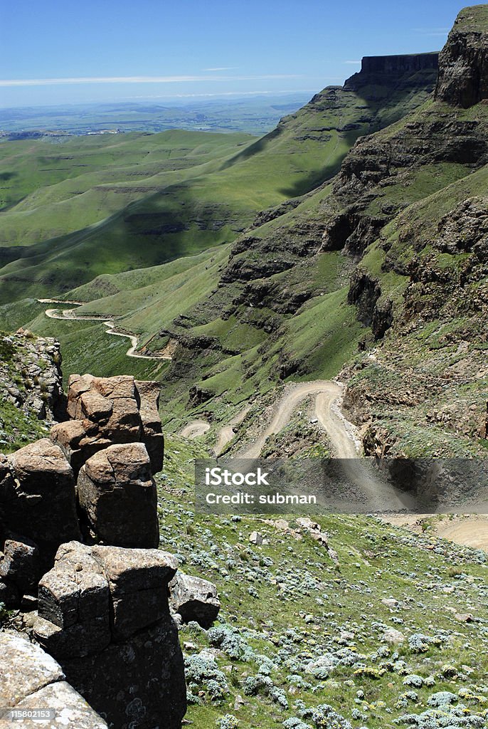 Sani pass - Royalty-free Passo de montanha Foto de stock
