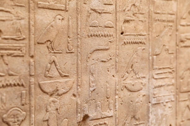 istock Hieroglyphics in Karnak Temple, Luxor, Egypt 1158030426
