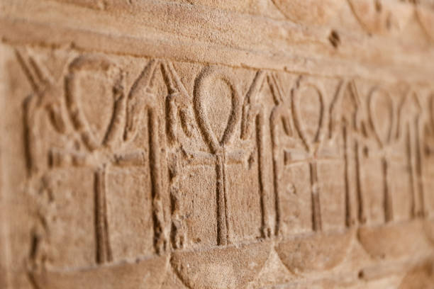 istock Hieroglyphics in Karnak Temple, Luxor, Egypt 1158030446