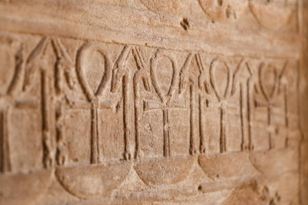 istock Hieroglyphics in Karnak Temple, Luxor, Egypt 1158030453