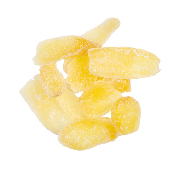 istock Ginger candied fruit, dried ginger with sugar 1158034852