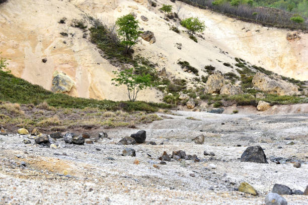 istock Noboribetsu, Hokkaido, Jigokudani (Hell Valley) 1158035468