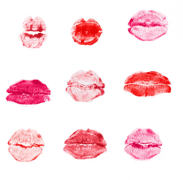 istock red lipstick kiss isolated on white background 1158041474