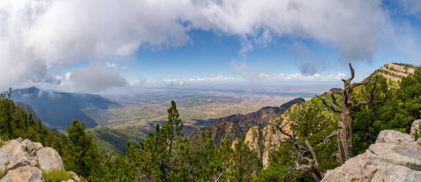 istock Cloud-Topped Panoramic View of Albuquerque. 1158041888