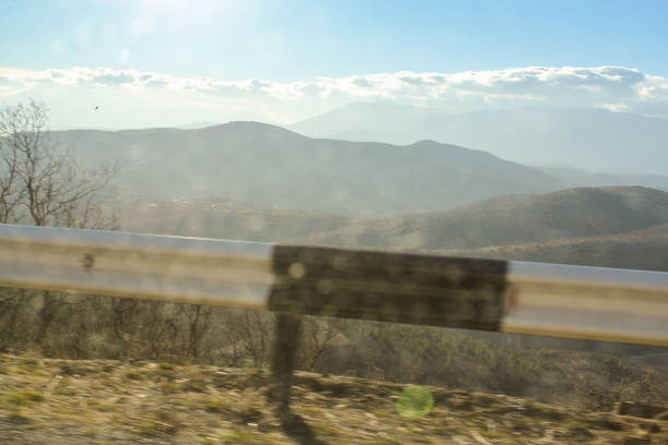 istock Haze in the mountains. 1158043080