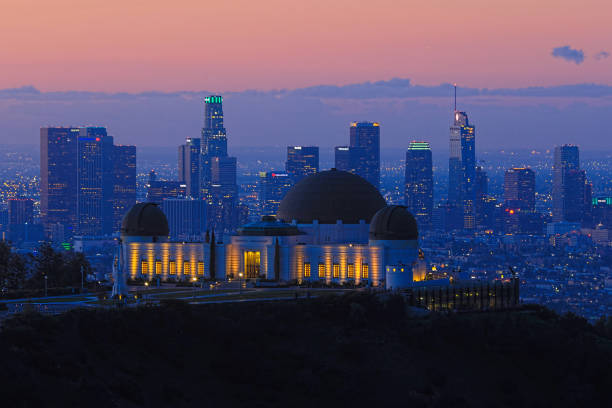 istock Landmark Griffith Observatory in Los Angeles, California 1158048611