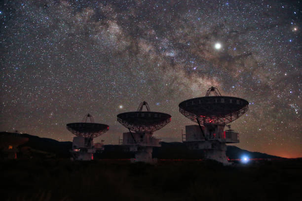 istock Time Lapse Long Exposure Image of the Milky Way Galaxy 1158048624