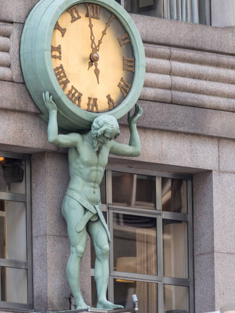 Tiffanys Atlas Clock Stock Photo - Download Image Now - Tiffany's