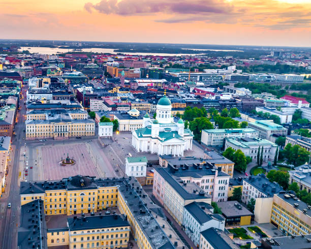 istock Helsinki aerial, Finland 1158058324