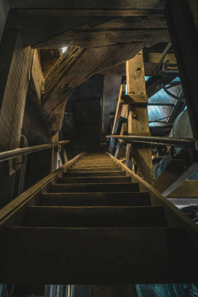 istock Stairwell in the church 1158060298