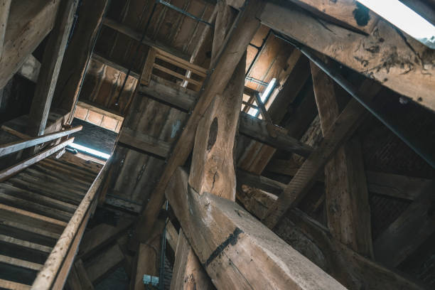 istock Stairwell in the church 1158060303