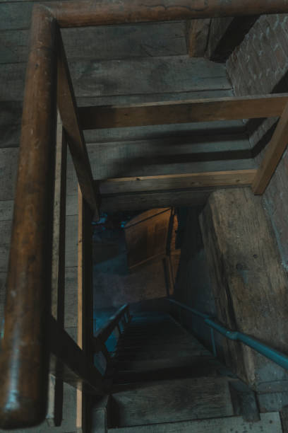 istock Stairwell in the church 1158060304