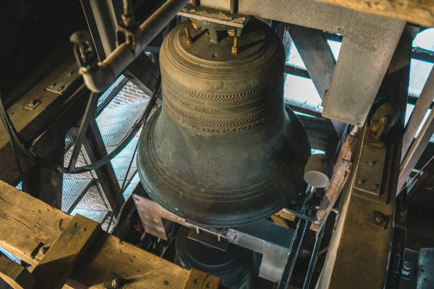 istock chimes in the church. 1158060305