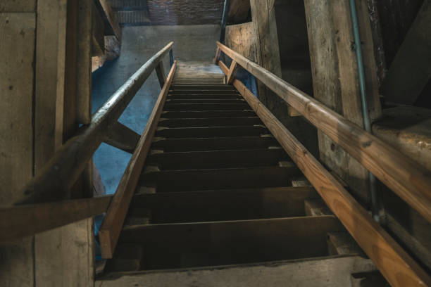 istock Stairwell in the church 1158060308