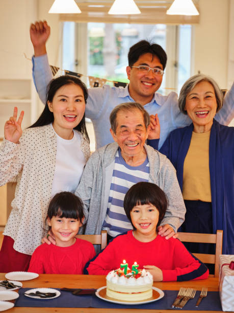 istock Chinese Multi-Generation Family Celebrating a Birthday 1158062463