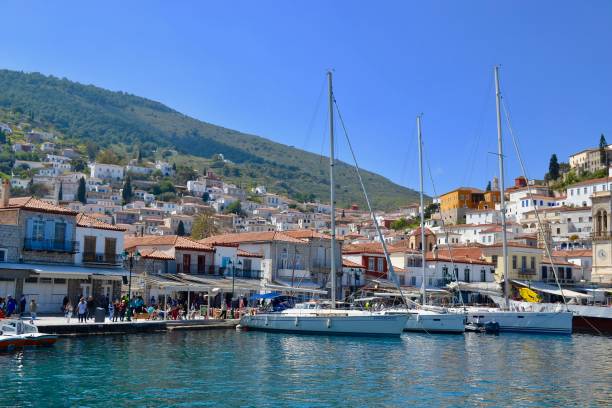 istock The famous Greek island of Hydra 1158062507
