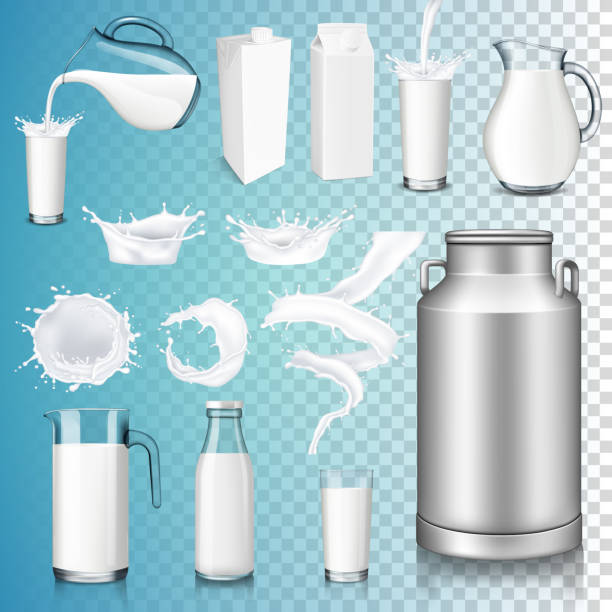 Vaso De Leche Vectores Libres de Derechos - iStock Vaso De Leche Vectores Libres de Derechos - iStock