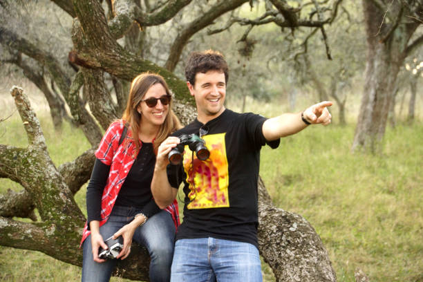 istock tourists in the jungle 1158068208