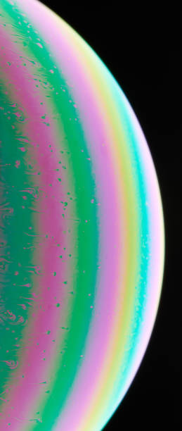 istock Close up of colorful liquid background 1158087428