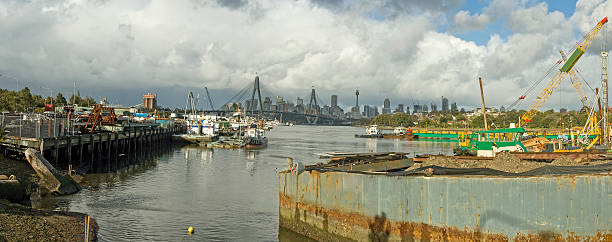 industrial Sydney stock photo