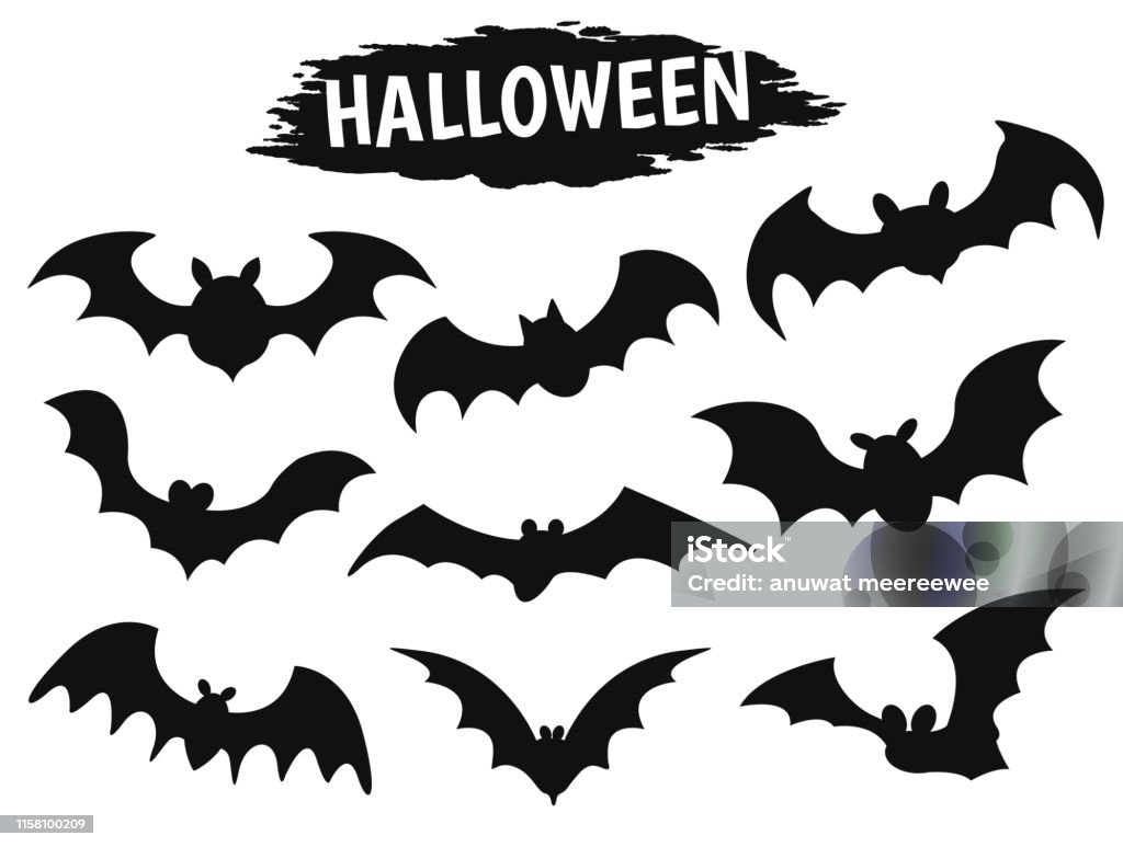 Ilustración de Icono De Sombra Del Murciélago De Drácula Durante La  Temporada De Halloween y más Vectores Libres de Derechos de Murciélago -  iStock