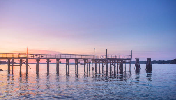 istock A fishing pier during dusk 1158102948