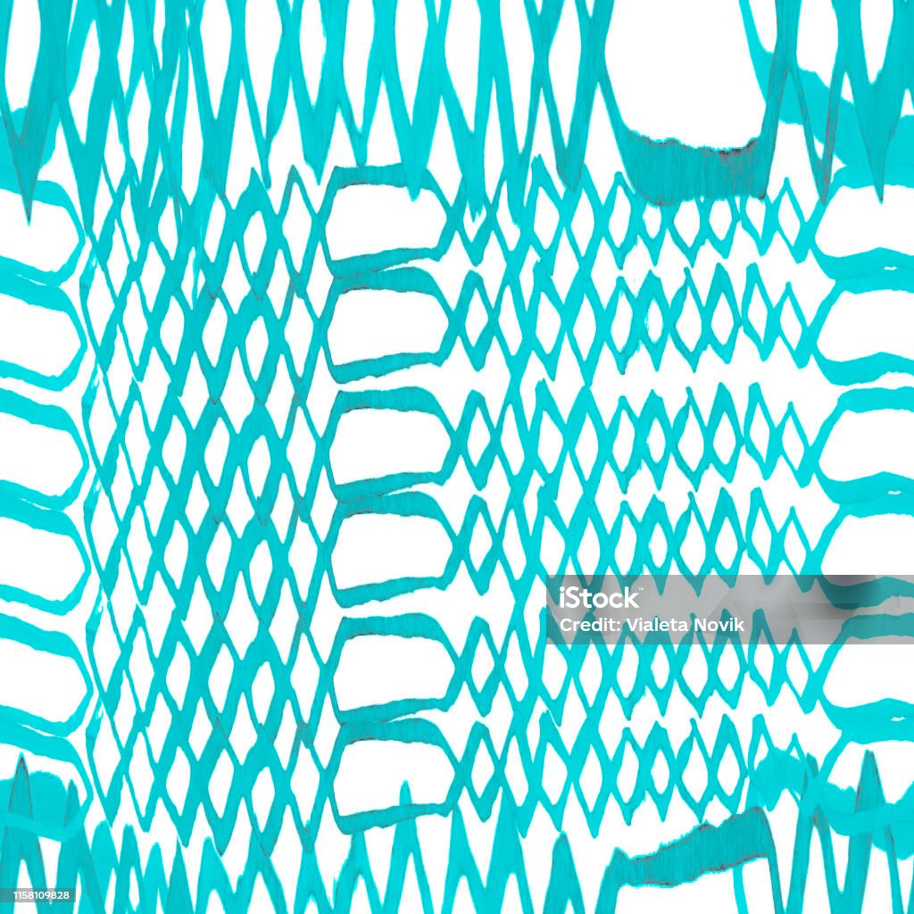 Snake Seamless Pattern Stock Illustration - Download Image Now ...